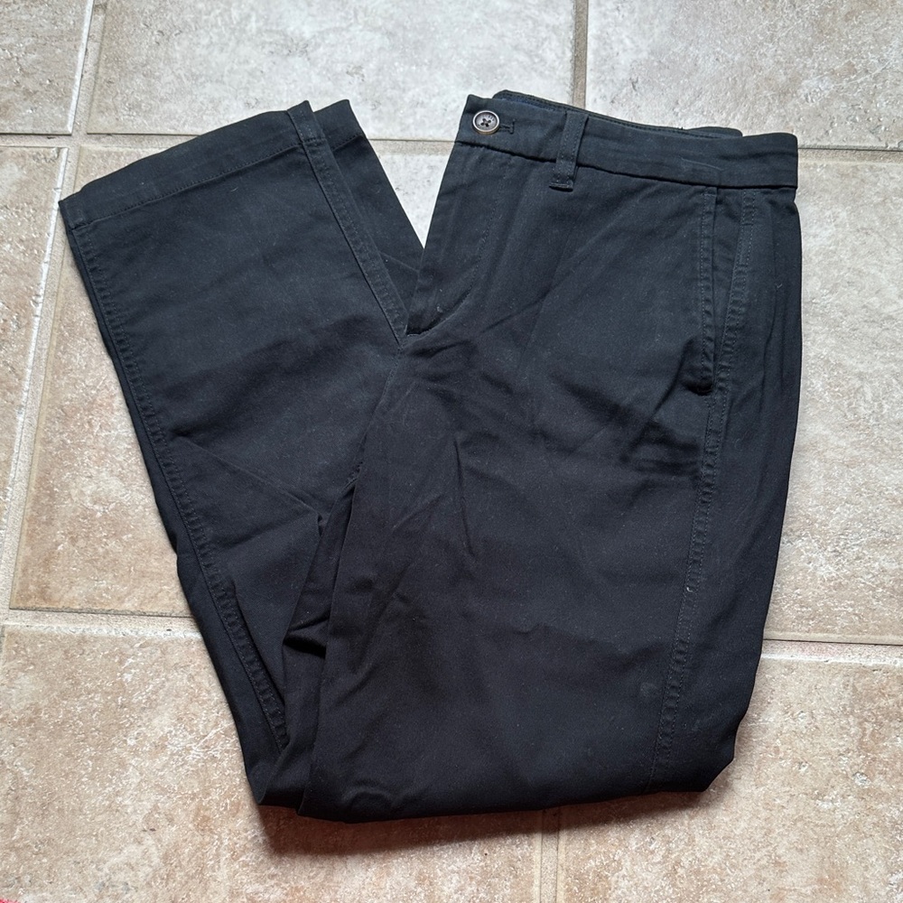 J. Crew Women's Black Chinos